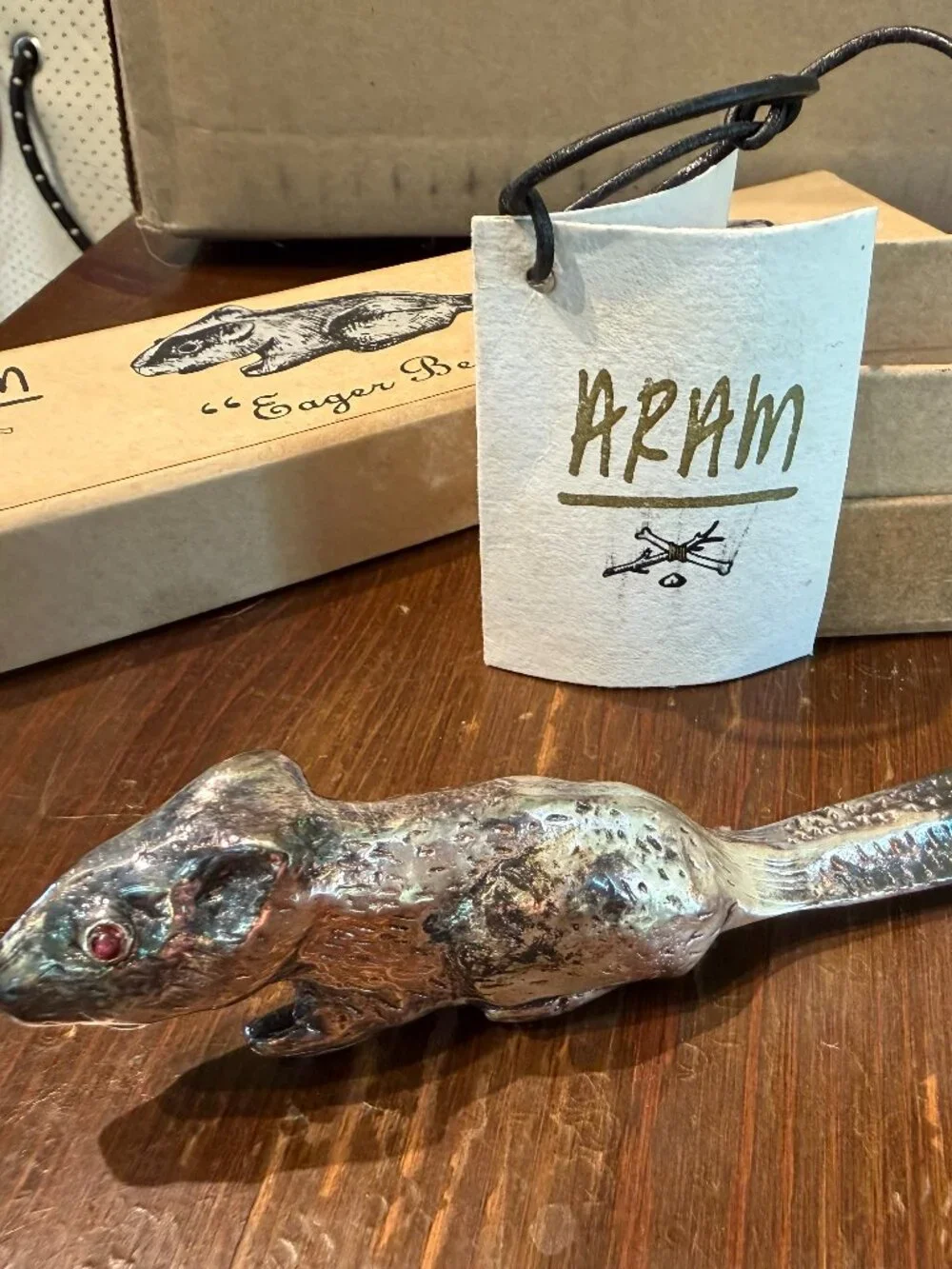Eager Beaver Cleaver Cheese Knife by Michael Arum